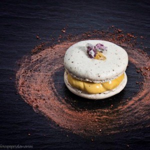Macaron-de-cacau-del-collaret-con-helado-de-calabaza-ecologica2